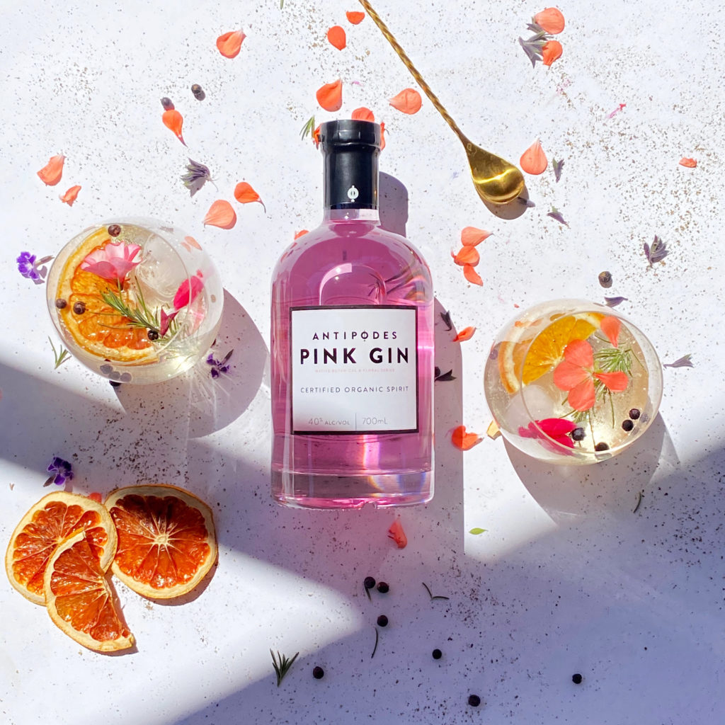 The Antipodes Gin Co Pink Gin Canberra distilleries
