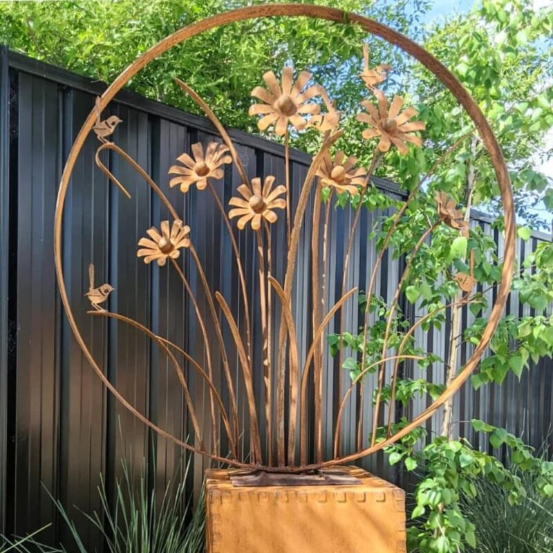 Weathered Garden Art - Handmade Canberra