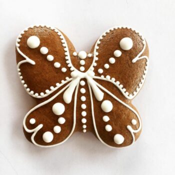 Gourmet Czech Gingerbread Butterfly