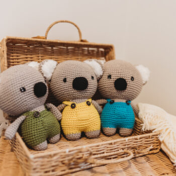 Cuddlies by TAPA Crochet Koala Toys