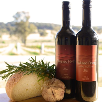 Twisted River Wines Shiraz and Cabernet