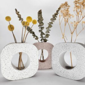 Gray Arch Designs Rounded Vases