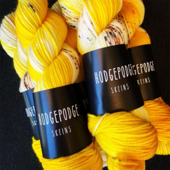 Hodgepodge Skeins Yellow Yarn