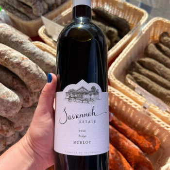 Savannah Estate and Petersons Wines Merlot