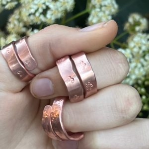 Tyet Designs Copper Wrap Rings
