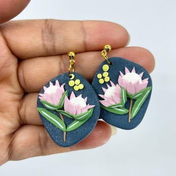 Where the Green Things Are Plant Earrings