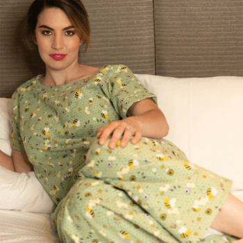 Cat's Pyjamas Sleepwear Co. Winter Bee Cotton PJ Set