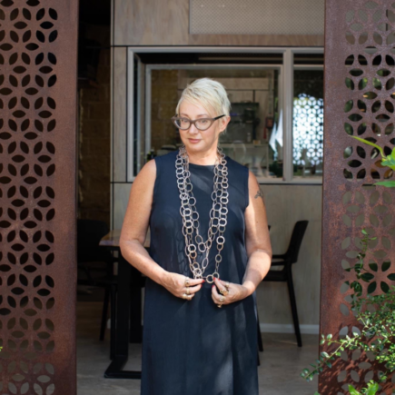 Headshot of Jewellery Designer Debra Fallowfield