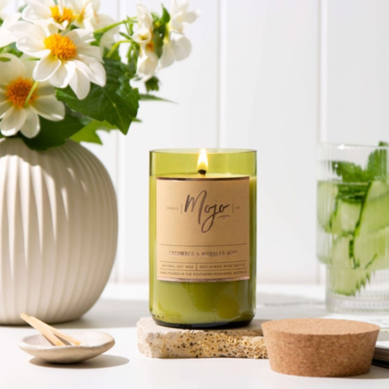 Mojo Candle Co Cucumber and Mint Candle