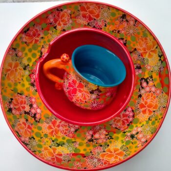 ByKate Ceramics Large bowl, noodle bowl and cup