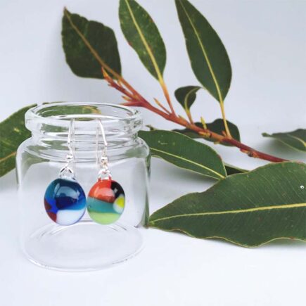 Bellissima Glass Handcrafted Glass Earrings