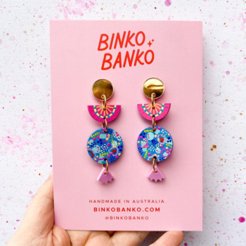 Binko Banko Dangle Earrings