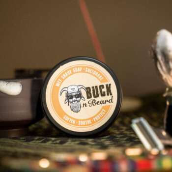 Buck n Beard Sheldrake Wet Shave with Brush and Bowl Australian Made Fathers Day Gift