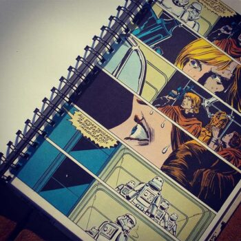 Funkyjournals Recycled Comic Book Notepad