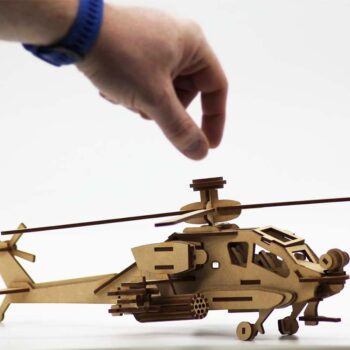 Gundaroo Puzzler Helicopter Model