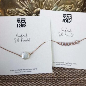 Jenny Reid Jewellery Silk Bracelet