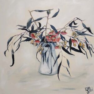 Kylie van Tol Artworks Native Blossoming Gum Painting