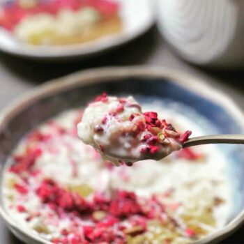 Pink Muesli Porridge