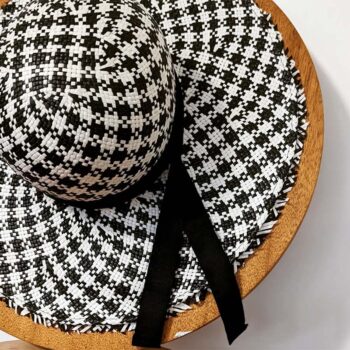 SOVATA Millinery Chequered Hat