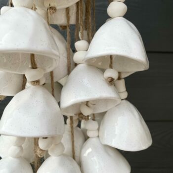 Snowflake Ceramics Bells