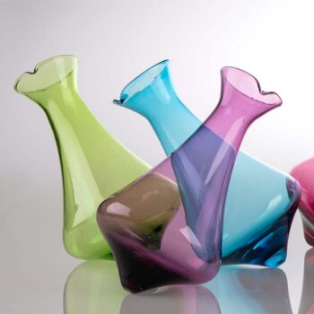 Glass by Emma Klau Revolving Decanter