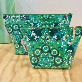 Anna Sutherland Green Cosmetic Bags