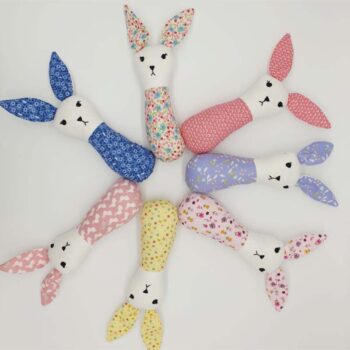 Speckled Frog Toys and Gifts Bunny Rattles
