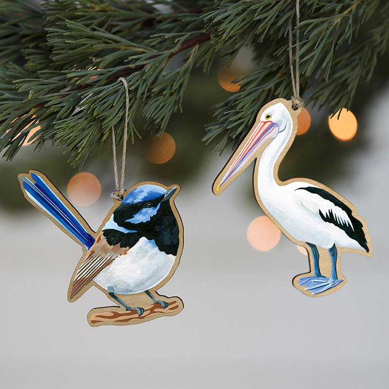 Outer Island Aussie Classics Christmas Ornaments