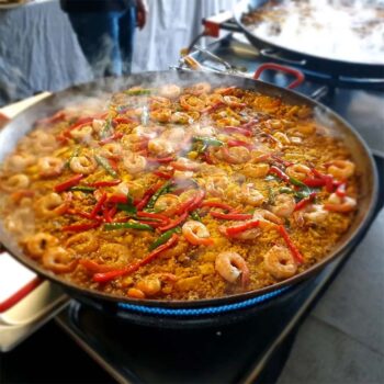 Barceloneta Spanish Paella with Seafood
