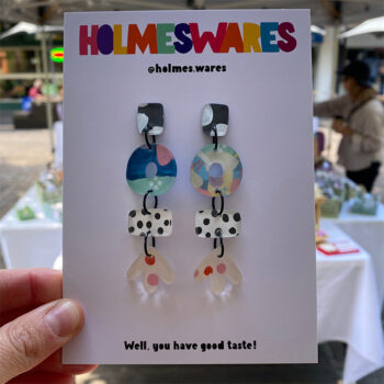 Holmeswares Tier Dangle Earrings