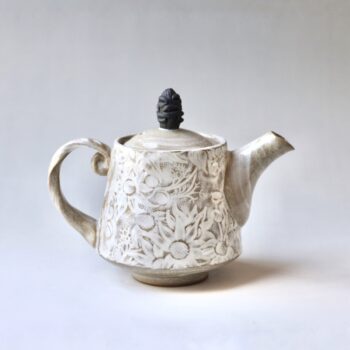 DM Pottery Scribbly Gum Teapot