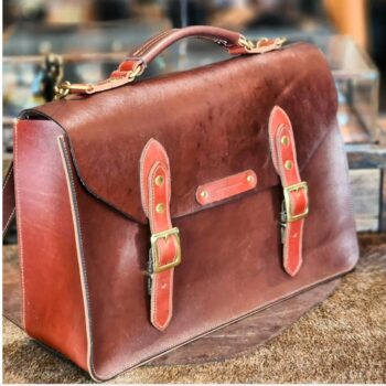 The Leather Trading Co. Handmade Leather Satchel Bag