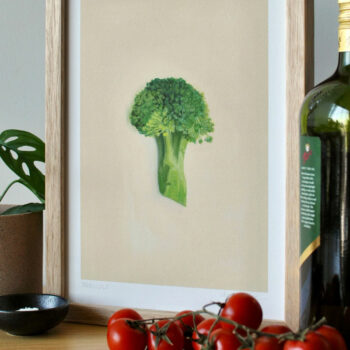 Sheng Yi Lee Broccoli Art Print