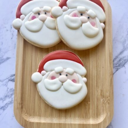 Eat Cookies Christmas Santa Biscuits