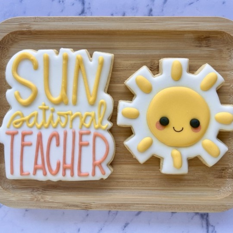 Eat Cookies Sun-Sational Teacher Biscuit
