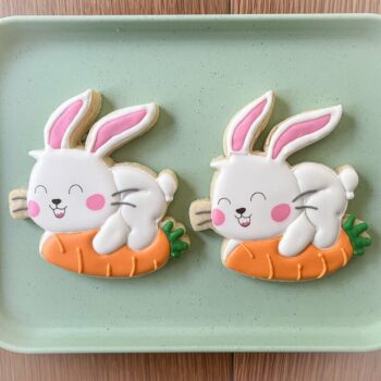 Eat Cookies Rabbit and Carrot Cookie