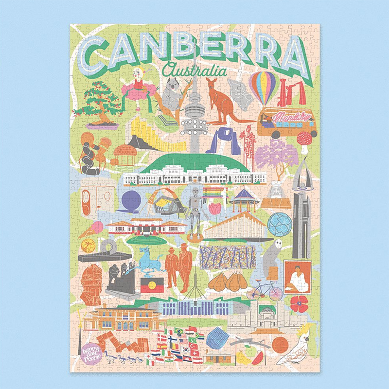 Happy Day People Canberra Puzzle