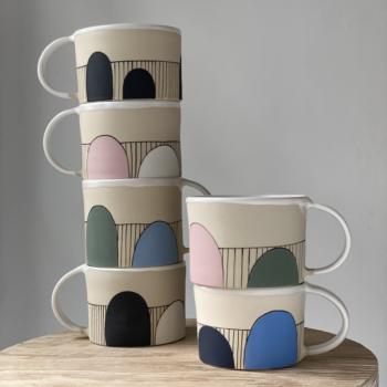 Mona-Lisa Ceramic Mugs