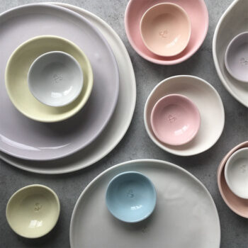 LouiseM Studio Colourful Ceramic Plates