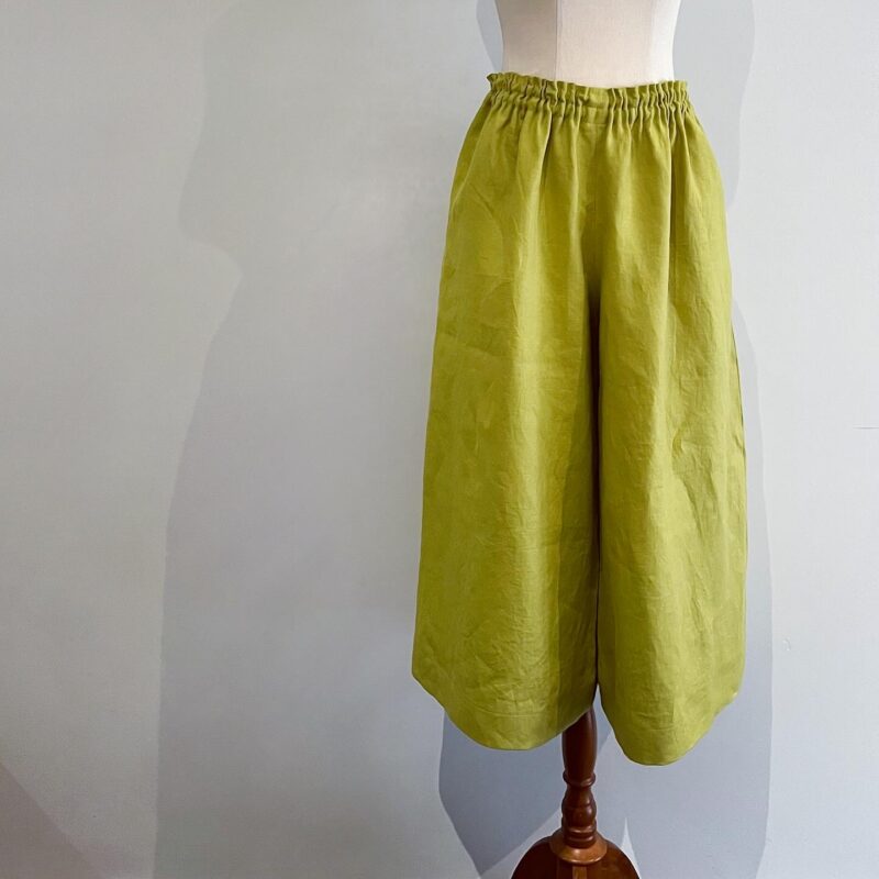 umby and egg Wide Pants in Lime