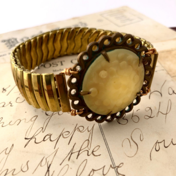 My Vintage Obsession Reimagined Vintage Dress Clip Bracelet