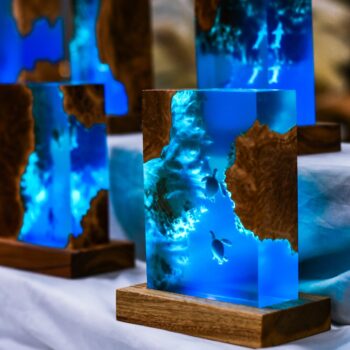 River Timber Designs Underwater Lamps