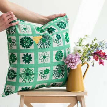 Anna Sutherland Green Pillow